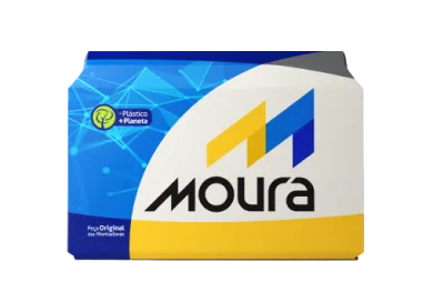 Bateria Moura 60Ah para Carros - Ribeirão Preto