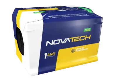 Bateria Novatech 60Ah para Carros - Ribeirão Preto